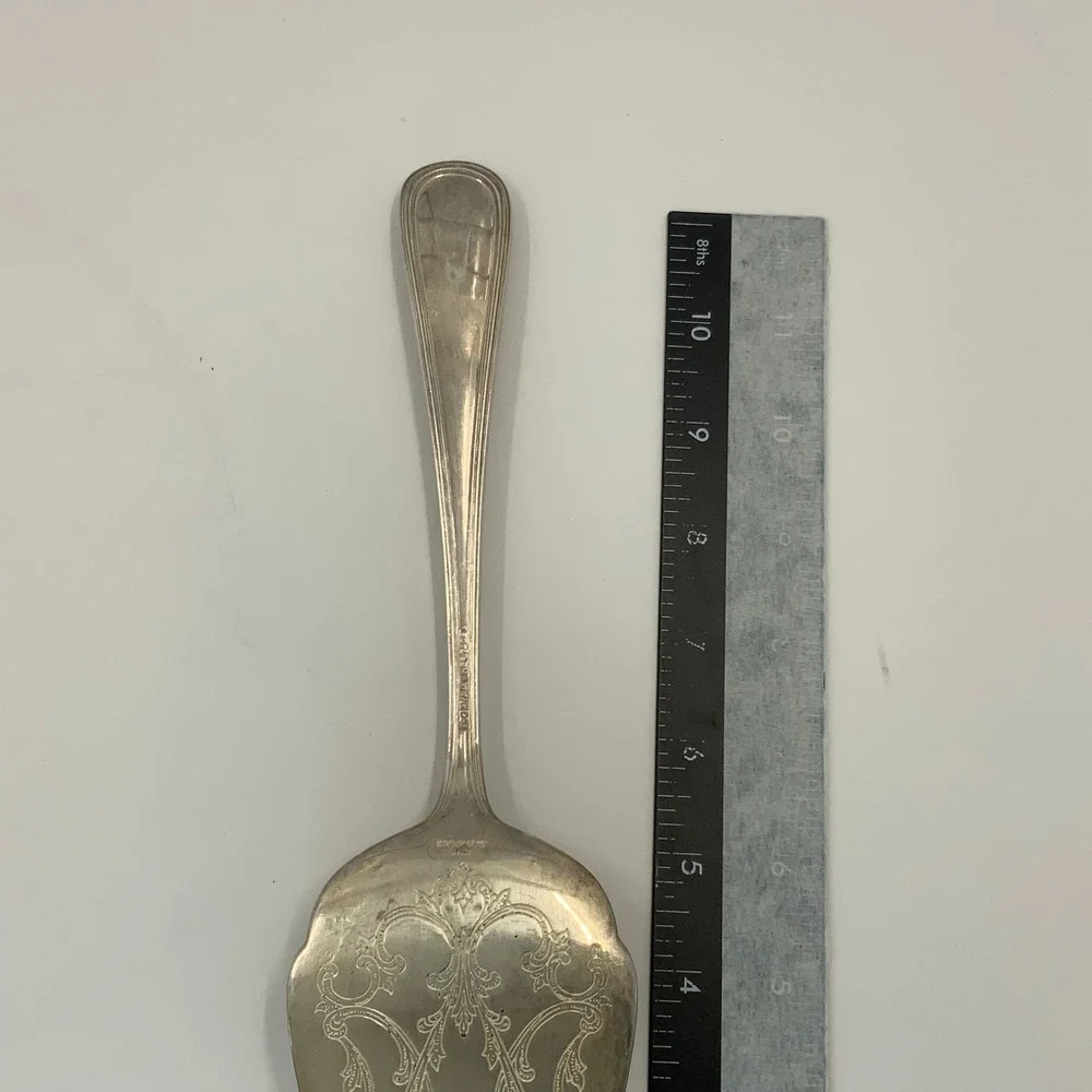 Vintage Gorham Heritage Silverplate Silver 10.5 Inch Pie‎ Server